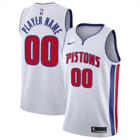 Herren NBA Detroit Pistons Trikot Benutzerdefinierte Nike 2020-2021 Association Edition Swingman